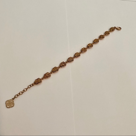 Kendra Scott Susanna Bracelet Rose Gold Drusy - Picture 2 of 6